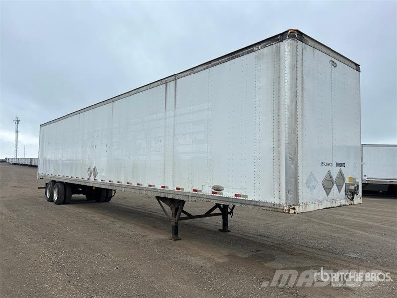 Strick 53 ft x 102 in T/A Van Trailer Gesloten opbouw trailers