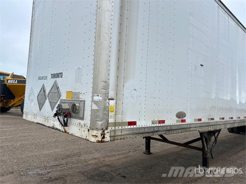 Strick 53 ft x 102 in T/A Van Trailer Gesloten opbouw trailers