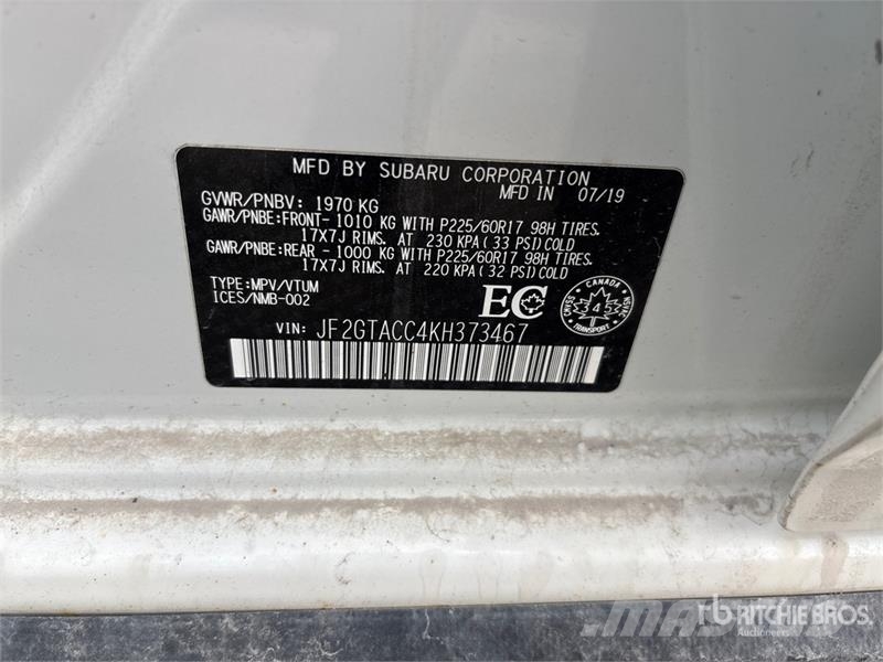 Subaru XV Crosstrek AWD SUV 汽车