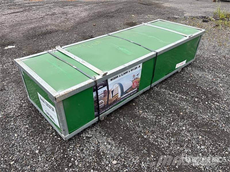 Suihe 203012R-300gPE 20 ft x 30 ft x 12 ft Storage Build Edificación de acero