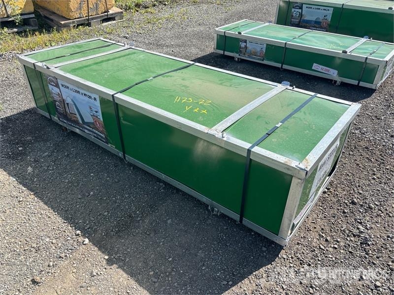 Suihe 203012R-300gPE 20 ft x 30 ft x 12 ft Storage Build Edificación de acero