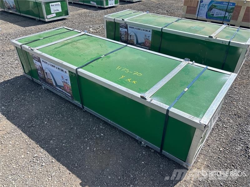 Suihe 203012R-300gPE 20 ft x 30 ft x 12 ft Storage Build Edificación de acero