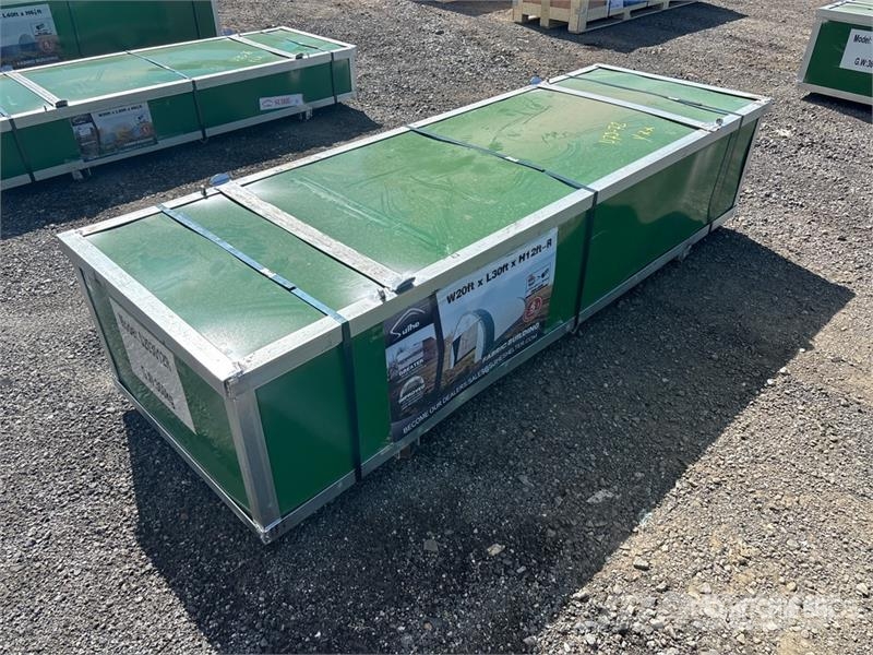 Suihe 203012R-300gPE 20 ft x 30 ft x 12 ft Storage Build Edificación de acero