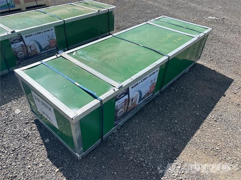 Suihe 203012R-300gPE 20 ft x 30 ft x 12 ft Storage Build Edificación de acero