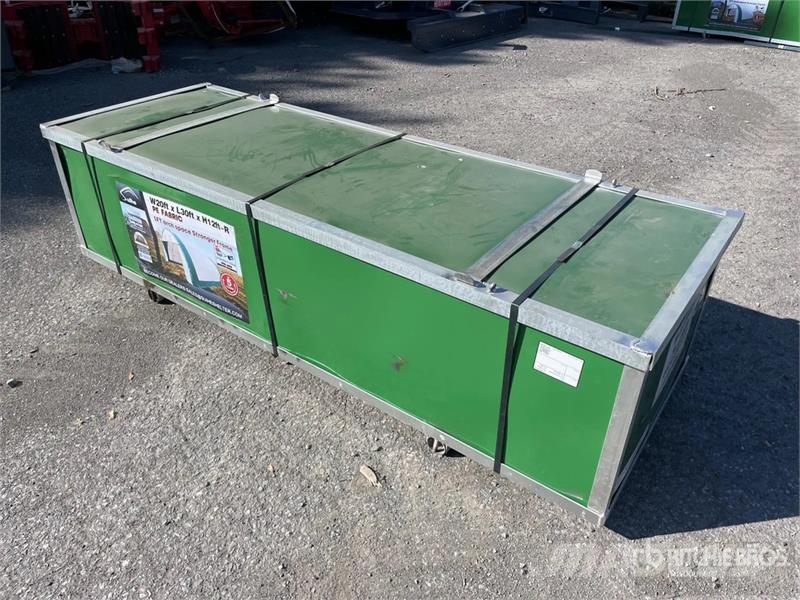 Suihe 203012R-5FT-300gPE 20 ft x 30 ft x 12 ft Storage B Edificación de acero