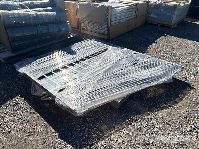 Suihe 7 ft x 7 ft 10 in Wrought Iron Bi-Parting Driveway Otra maquinaria agrícola