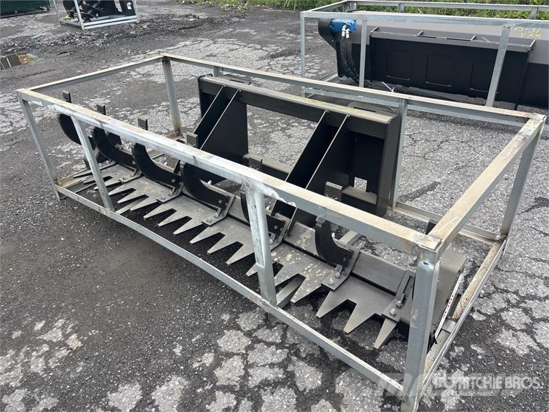 Suihe 82 in Skid Steer Landscape Rake (Unused) Schudders