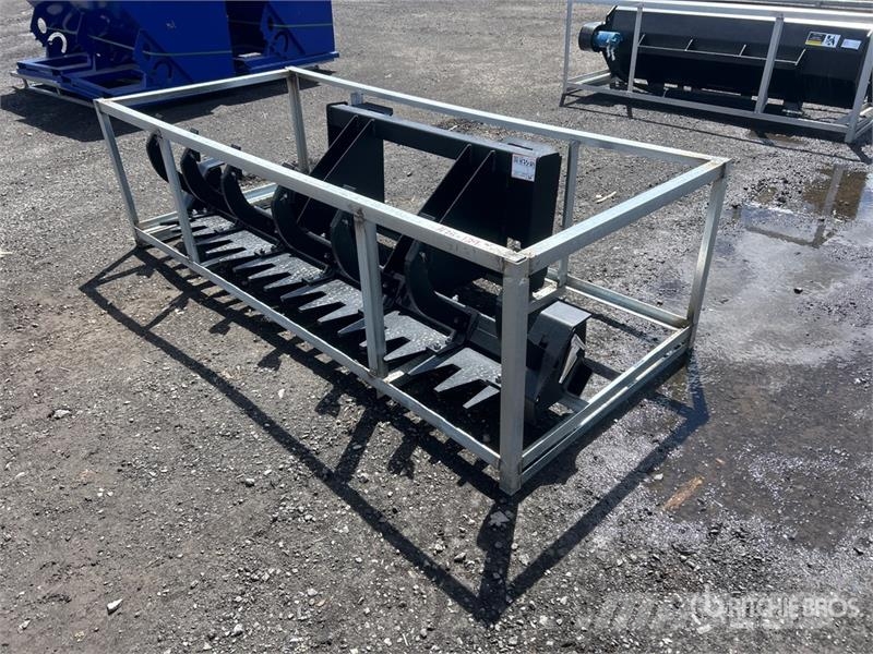 Suihe 84 in 7 Shank  Front-Mounted Skid Steer Ripper (Un Otras máquinas y aperos de labranza
