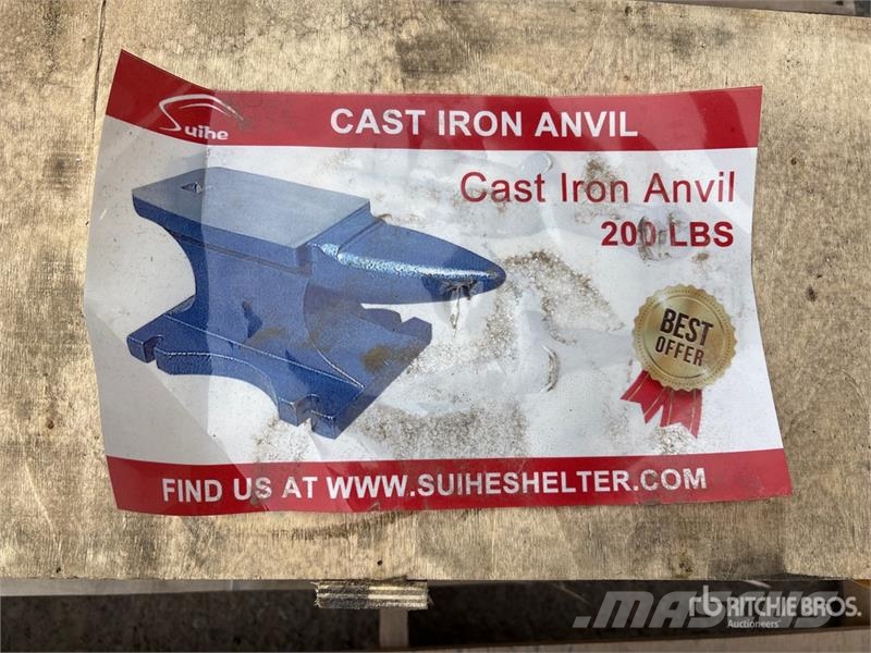 Suihe A200 200 lb Cast Iron Anvil (Unused) Muut