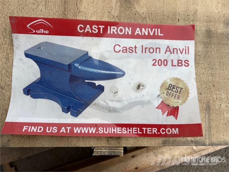 Suihe A200 200 lb Cast Iron Anvil (Unused) Övriga