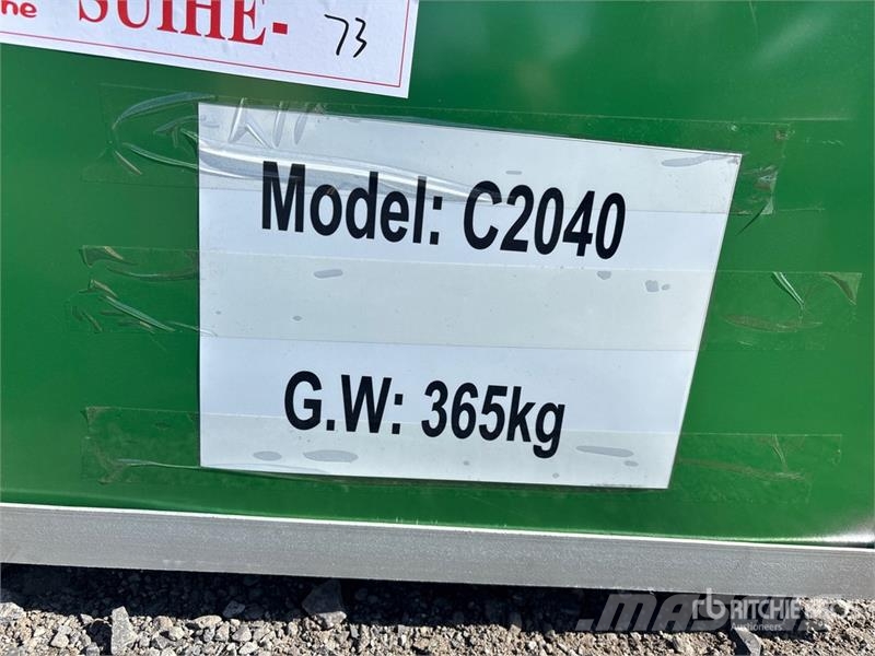 Suihe C2040-300gPE 20 ft x 40 ft Container Shelter (Unus Otros