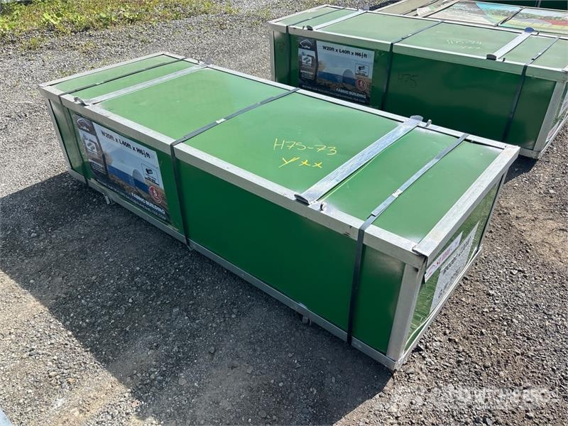 Suihe C2040-300gPE 20 ft x 40 ft Container Shelter (Unus Otros