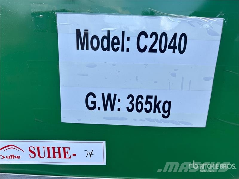 Suihe C2040-300gPE 20 ft x 40 ft Container Shelter (Unus Otros