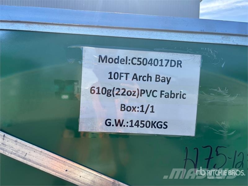 Suihe C504017DR-610gPVC 50 ft x 40 ft x 17 ft Container  건설 장비 - 기타