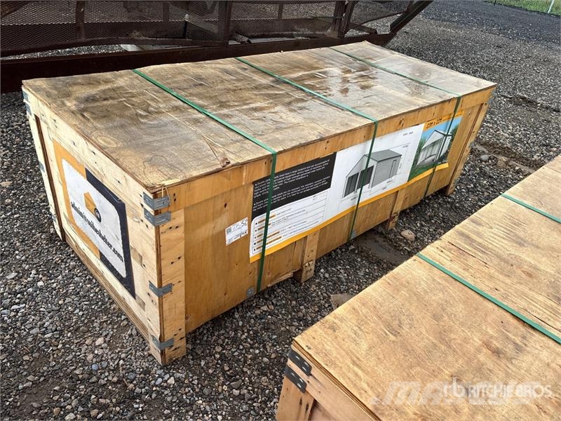 Suihe GS2322 Double Garage Metal Shed (Unused) Telai in acciaio