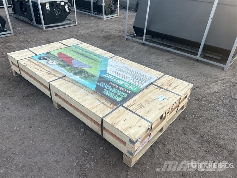 Suihe M122009P 12 ft x 20 ft Light Steel Carport (Unused 철골 건물