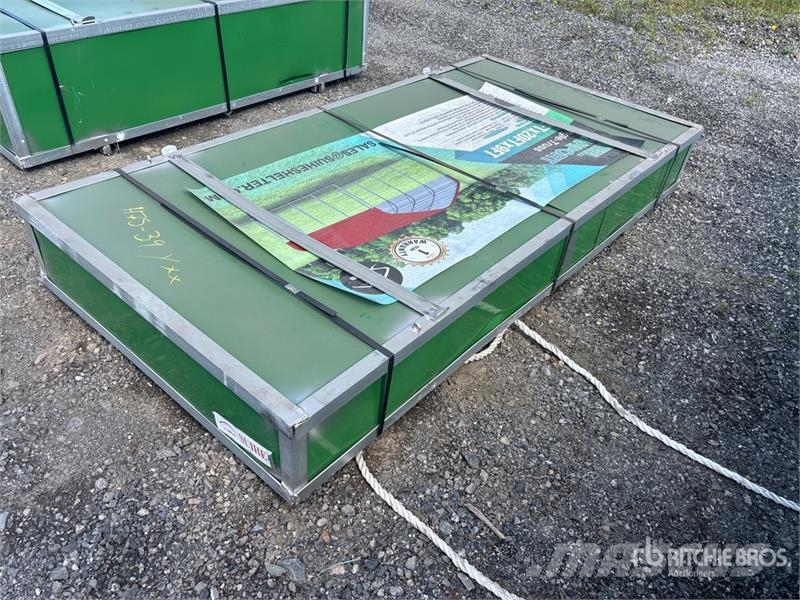 Suihe M122009P x 9 ft Light Steel Carport (Unused) Edificación de acero