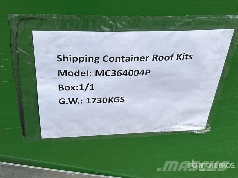 Suihe MC364004P 36 ft x 40 ft Container Shelter (Unused) Otros