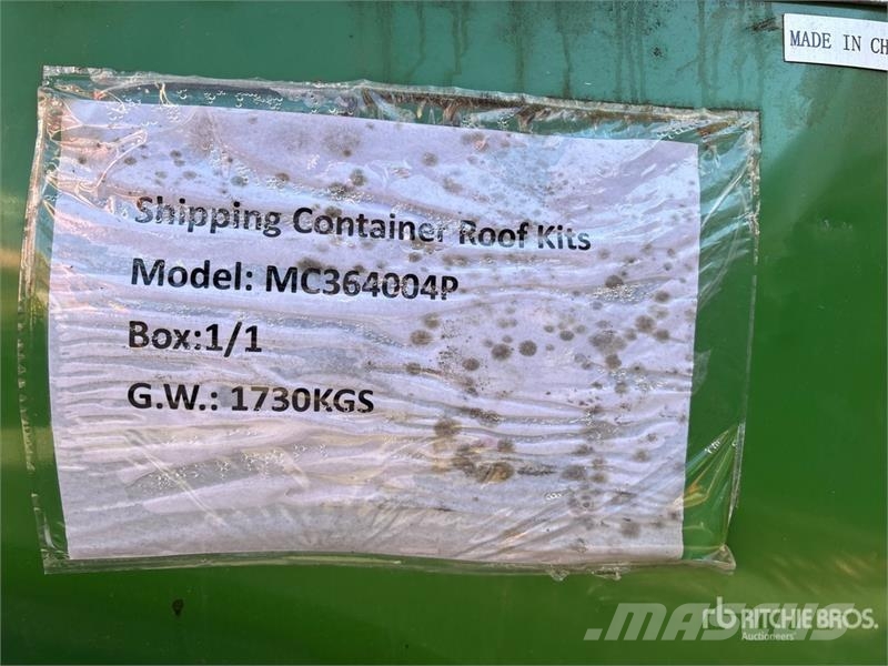 Suihe MC364004P 36 ft x 40 ft Container Shelter (Unused) 建設機械 -　その他