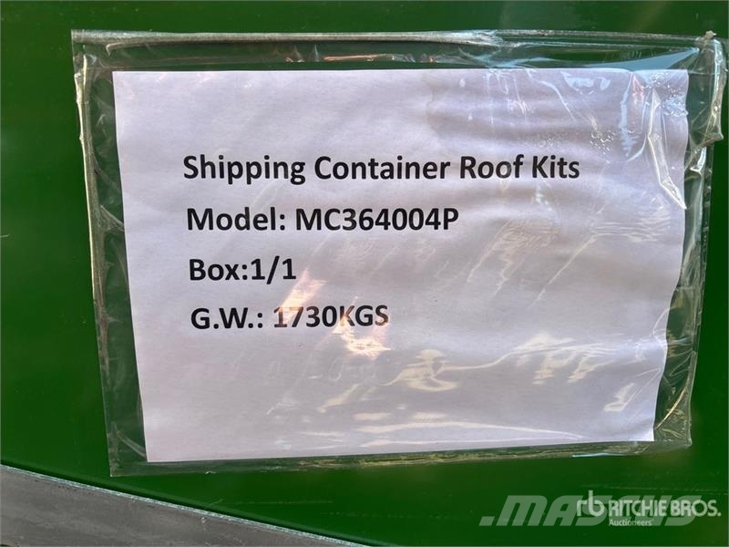 Suihe MC364004P 36 ft x 40 ft Container Shelter (Unused) 建設機械 -　その他