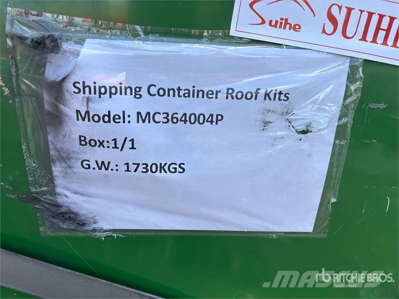 Suihe MC364004P 36 ft x 40 ft Container Shelter (Unused) Otros