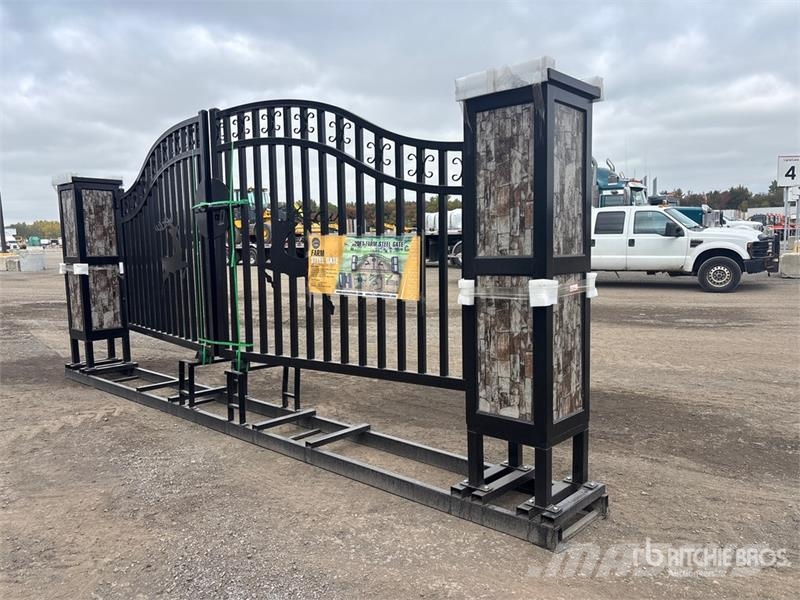 Suihe NFG-20FGP-E02 20 ft Wrought Iron Bi-Parting Drivew Otra maquinaria agrícola