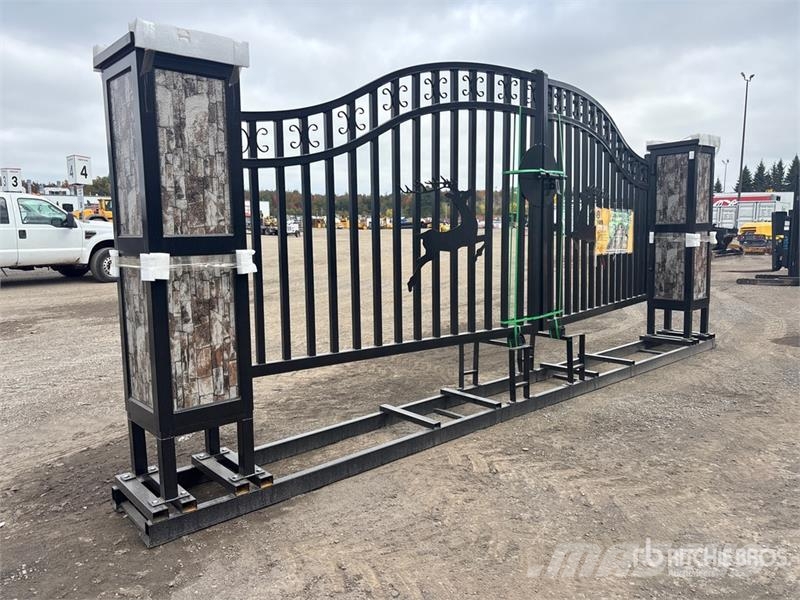 Suihe NFG-20FGP-E02 20 ft Wrought Iron Bi-Parting Drivew Otra maquinaria agrícola