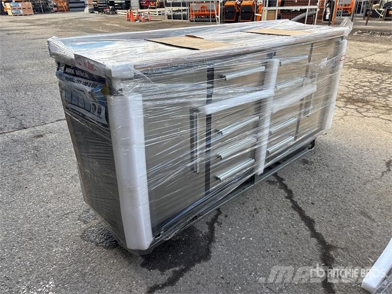 Suihe NWB-10DS-2-7 7 ft 10-Drawer Workbench (Unused) Övriga