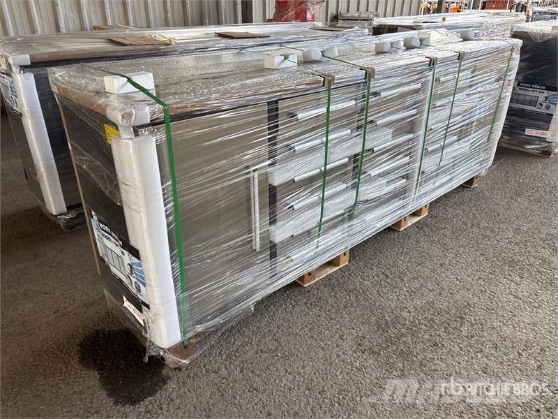 Suihe NWB-18DS-2B -10 10 ft 18-Drawer Workbench (Unused) مكونات أخرى