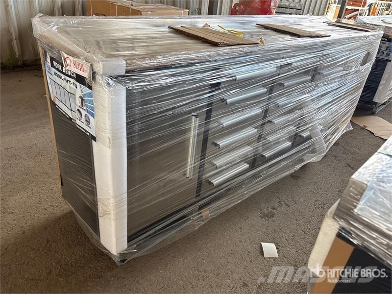 Suihe NWB-18DS-2B -10 10 ft 18-Drawer Workbench (Unused) مكونات أخرى