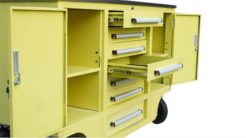 Suihe NWB-7D-2-01C-4.5 4 ft 6 in 7-Drawer Workbench (Unu Andere Zubehörteile