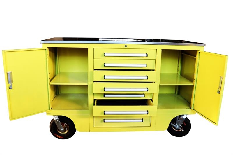 Suihe NWB-7D-2-01C-4.5 4 ft 6 in 7-Drawer Workbench (Unu Andere Zubehörteile