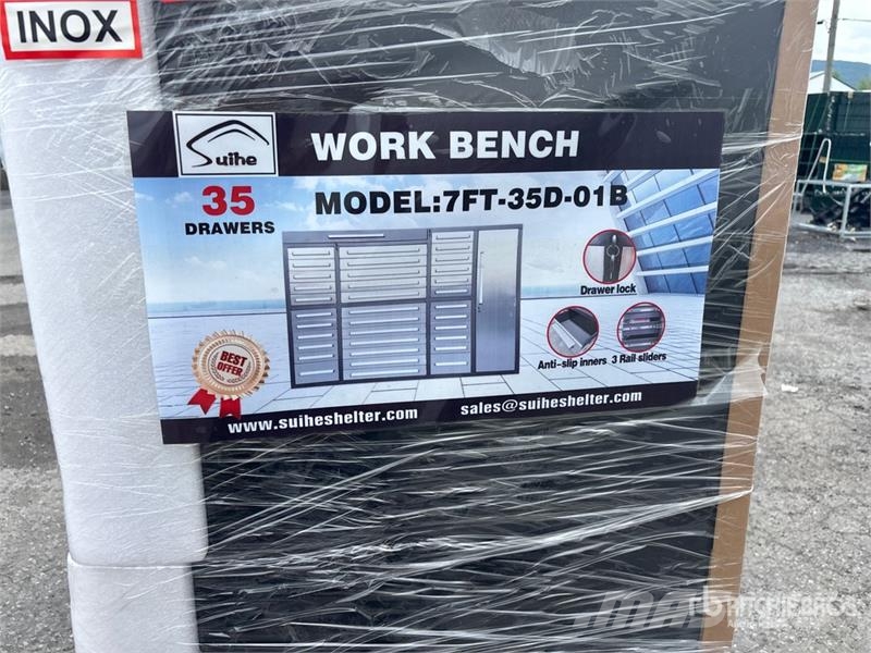 Suihe NWB-H35DS-7 7 ft 35-Drawer Tool Cabinet (Unused) Otros