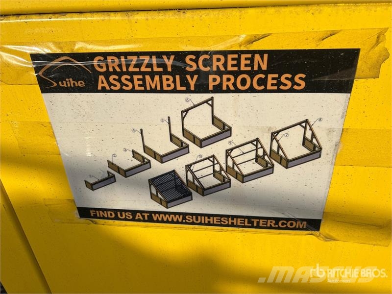 Suihe RSCN 8 x 11 Ft Rock Grizzly Screen (Unused) Cribadoras