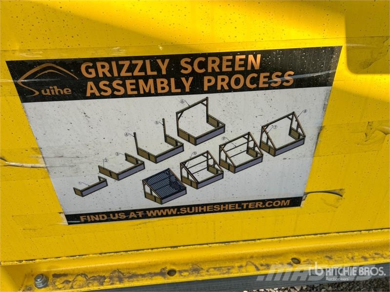 Suihe RSCN 8 x 11 Ft Rock Grizzly Screen (Unused) Mobilt sorterværk