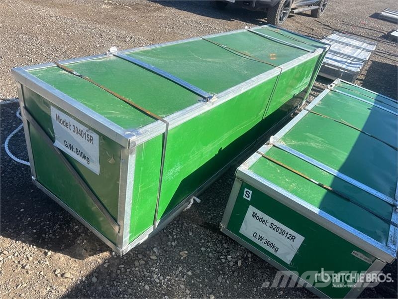 Suihe S304015R-300gPE 30 ft x 40 ft x 15 ft Storage Buil المباني الإطار الصلب