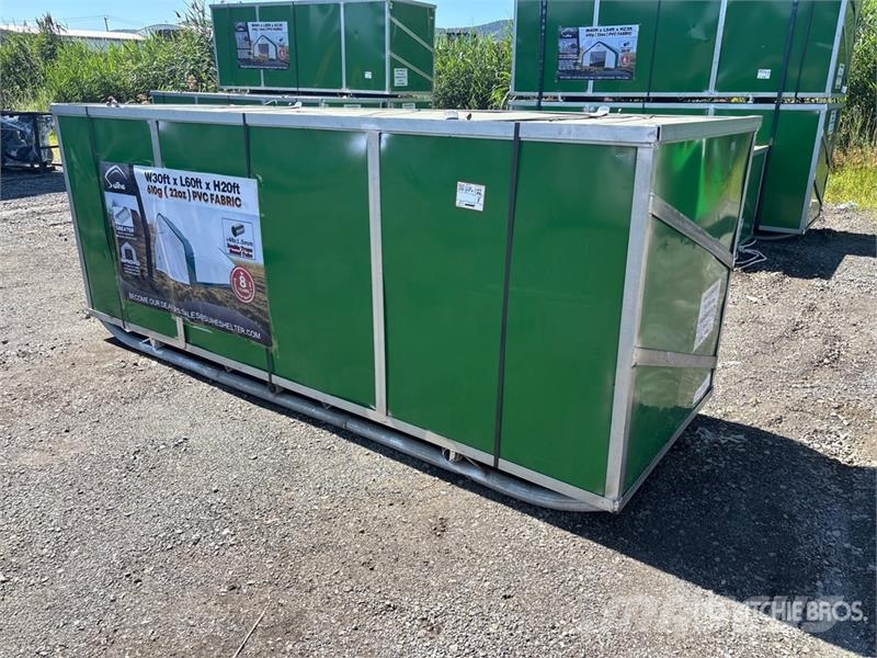 Suihe S306020DP-610gPVC 30 ft x 60 ft x 20ft Storage Bui Edificación de acero