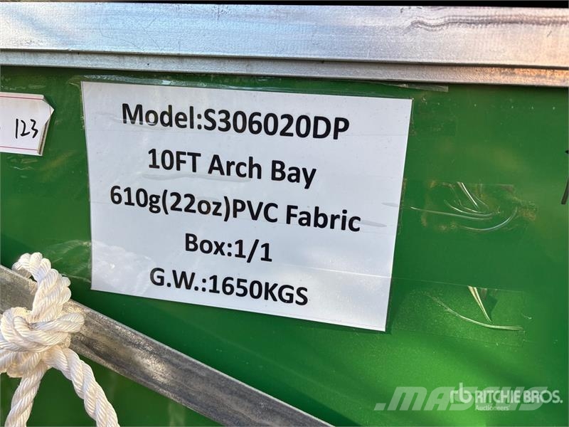 Suihe S306020DP-610gPVC 30 ft x 60 ft x 20ft Storage Bui Jeklene gradbene konstrukcije