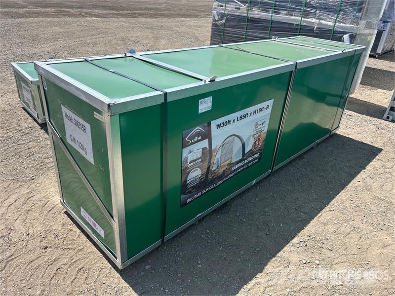 Suihe S306515R-300gPE 30 ft x 65 ft Storage Building (Un Edificación de acero