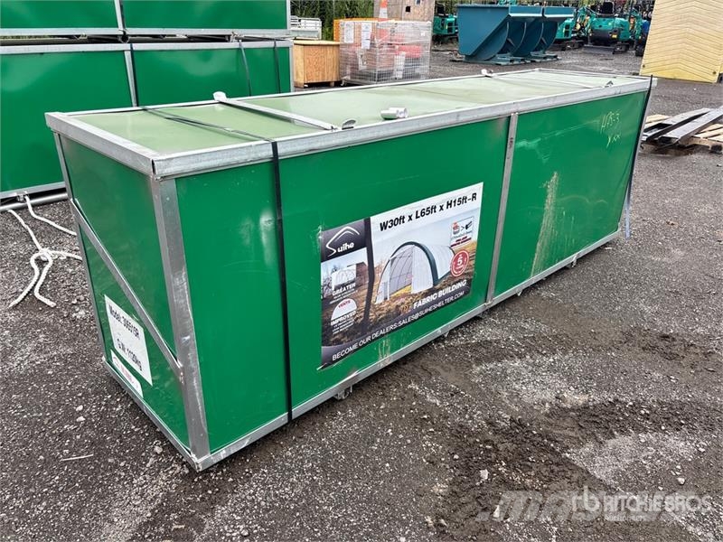 Suihe S306515R-300gPE 30 ft x 65 ft Storage Building (Un Edificación de acero