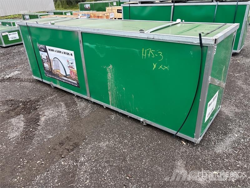 Suihe S306515R-300gPE 30 ft x 65 ft Storage Building (Un Edificación de acero