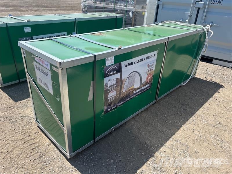 Suihe S306515R-300gPE 30 ft x 65 ft Storage Building (Un Edificación de acero