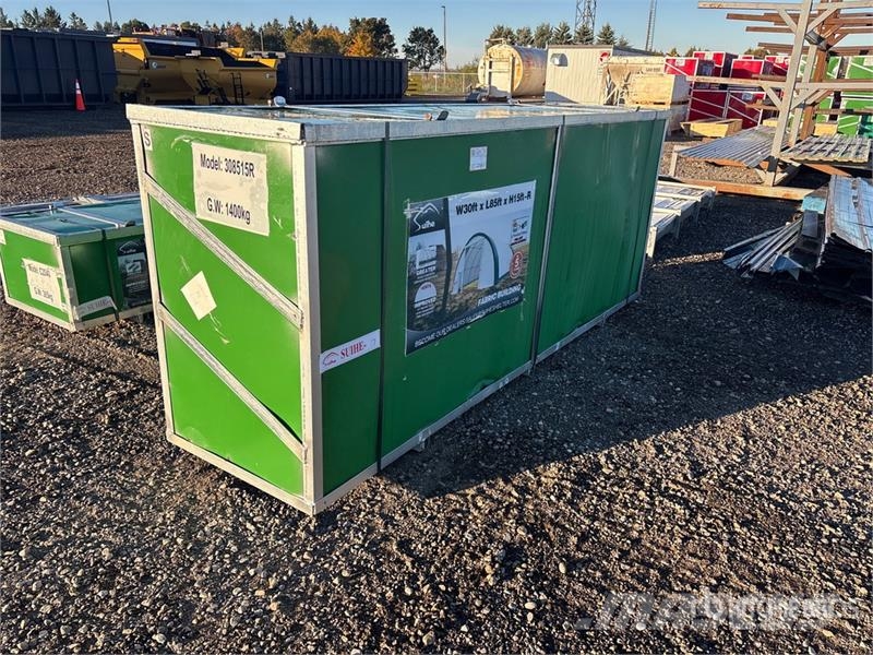 Suihe S308515R-300gPE 30 ft x 85 ft x 15 ft Storage Buil 鋼架建築