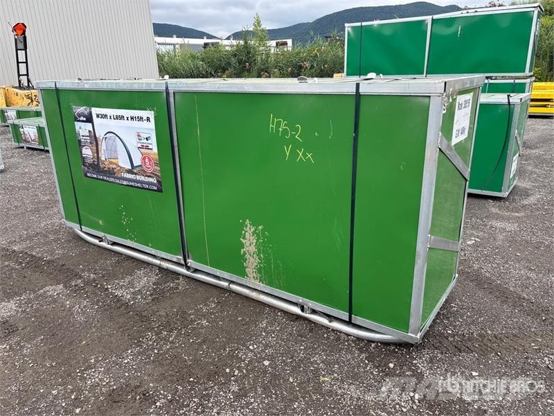 Suihe S308515R-300gPE 30 ft x 85 ft x 15 ft Storage Buil Edificación de acero