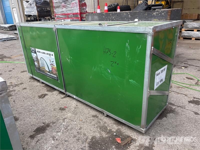 Suihe S308515R-300gPE 30 ft x 85 ft x 15 ft Storage Buil Steel frame buildings