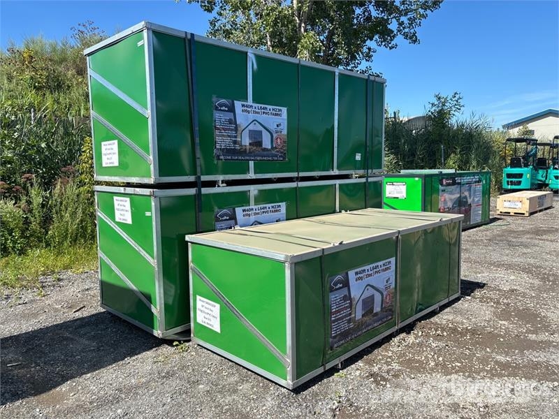 Suihe S406423DP-610gPVC 40 ft x 64 ft x 23 ft Storage Bu Edificación de acero