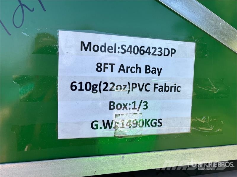 Suihe S406423DP-610gPVC 40 ft x 64 ft x 23 ft Storage Bu Edificación de acero