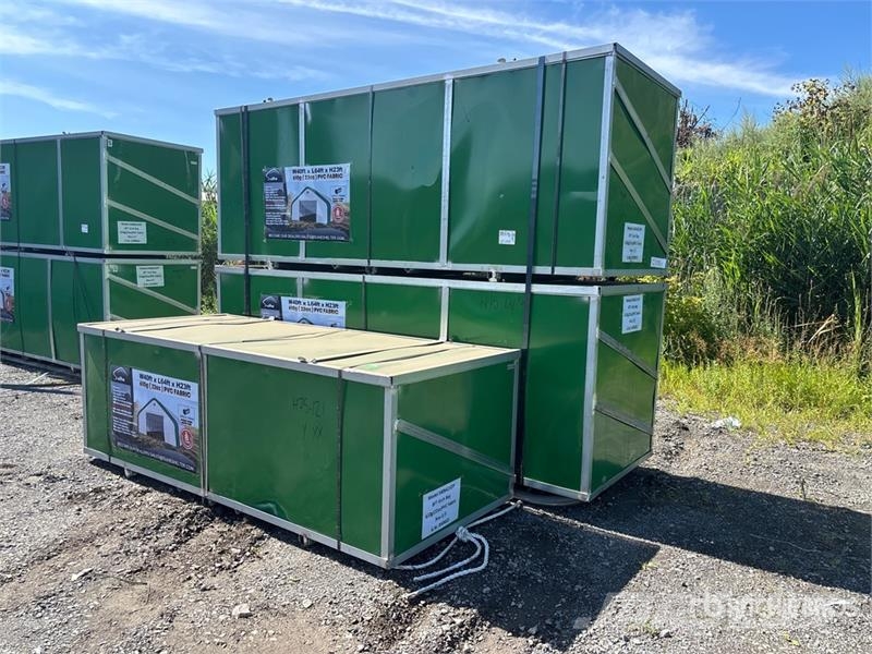 Suihe S406423DP-610gPVC 40 ft x 64 ft x 23 ft Storage Bu Edificación de acero