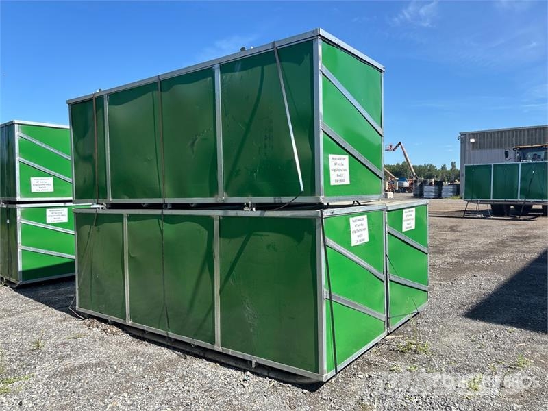 Suihe S408023DP-610gPVC 40 ft x 80 ft x 23 ft Storage Bu Edificación de acero