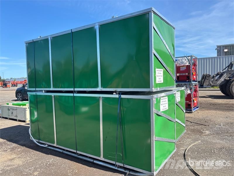 Suihe S5010023DP-750gPVC 100 ft x 50 ft x 23 ft Storage  Edificación de acero